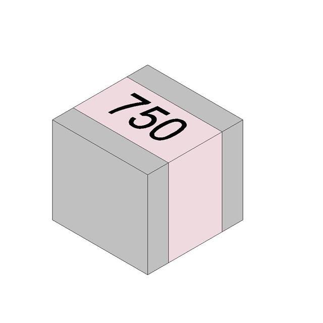 1111C750GP501X CAP CER 75PF 500V C0G/NP0 1111