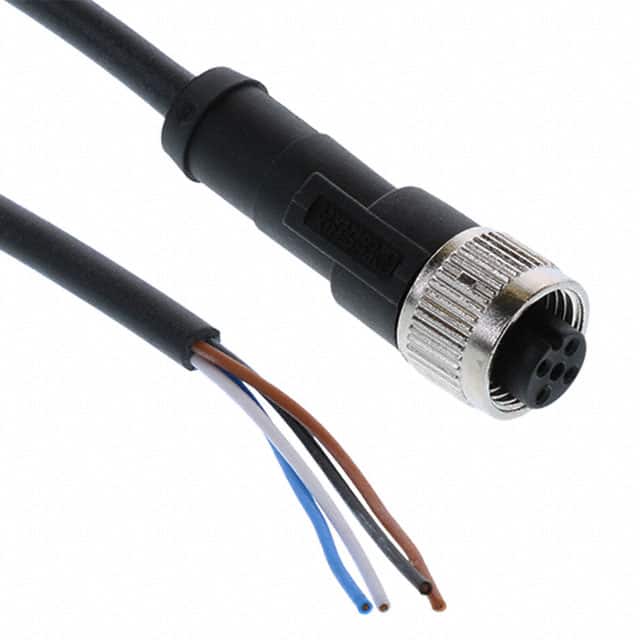 DOL-1204-W02MC CBL 4POS FMALE TO WIRE 6.56'