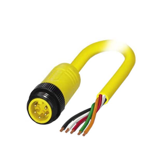 1416580 CBL 5POS MALE TO WIRE 3.28'