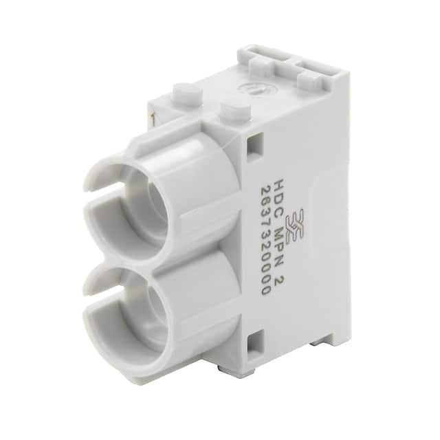 2637320000 PNEUMATIC CONNECTOR/HOUSING 2 PO