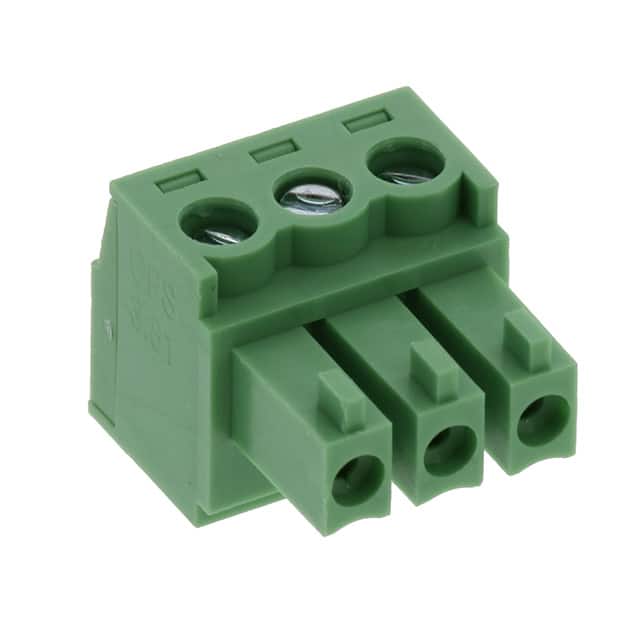 2642100000 TERM BLK PLUG 3POS 180DEG 3.81MM