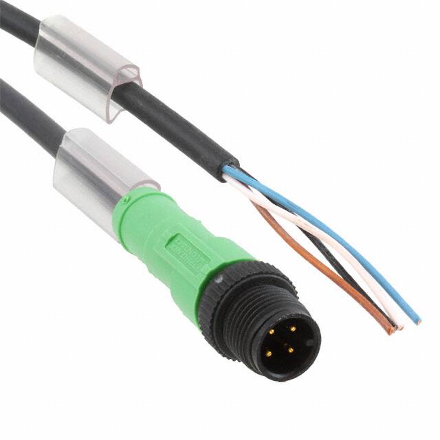 1442382 CBL 4POS MALE TO WIRE 32.8'