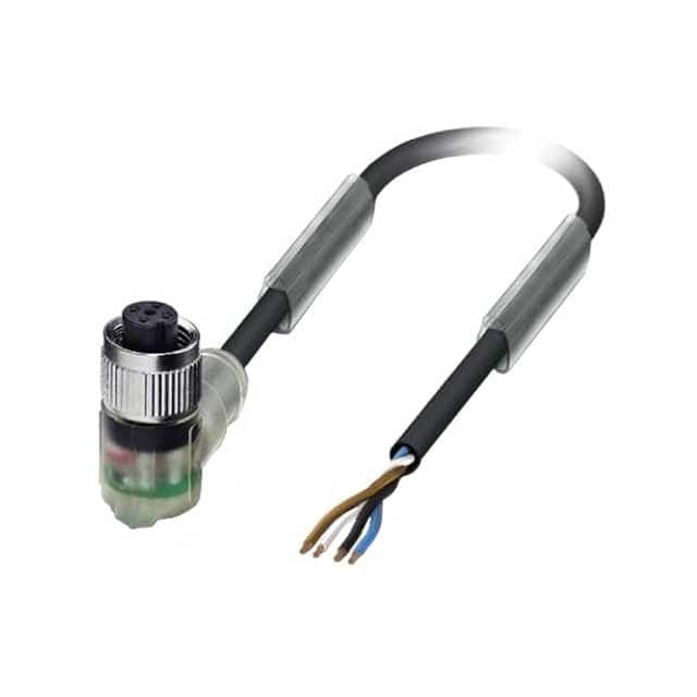 1668289 CBL 4POS FMALE TO WIRE 4.92'