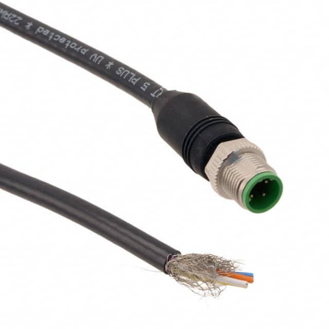 09472200003 CBL 4POS MALE TO WIRE 4.92'