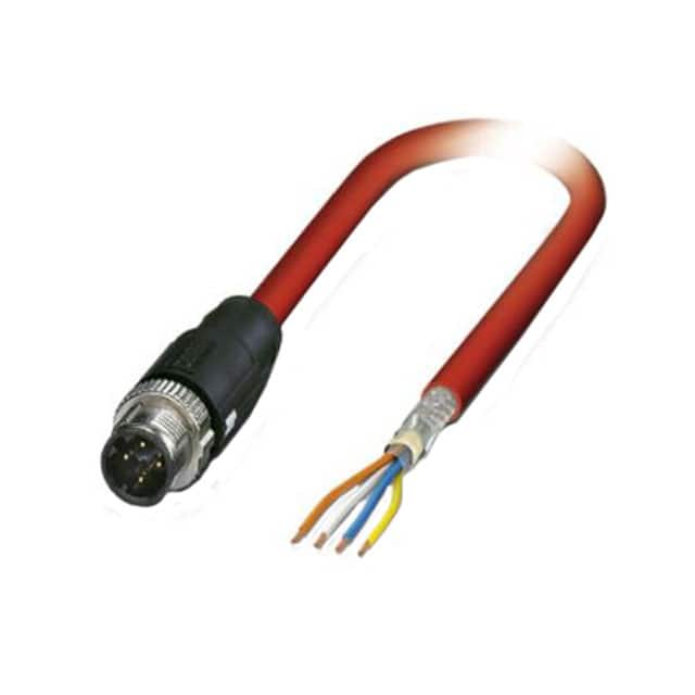 1411503 CBL 4POS MALE TO WIRE 3.28'