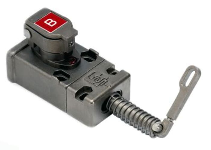 440T-MKEXE110B0C0C The Allen Bradley Guardmaster 440T-MKEXE110B0C0C is a safety interlock switch with a key lock style and stainless steel housing. It operates within a temperature range of -40°C to 200°C.