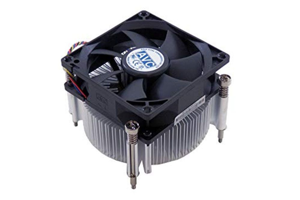 810642-001 This is an HP 810642-001 heatsink and cooling fan assembly designed for the ProDesk 400 G3 SFF. It is compatible with various Intel sockets.