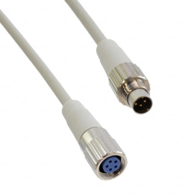 3-1437720-1 CBL 5POS FMALE TO MALE 9.84'
