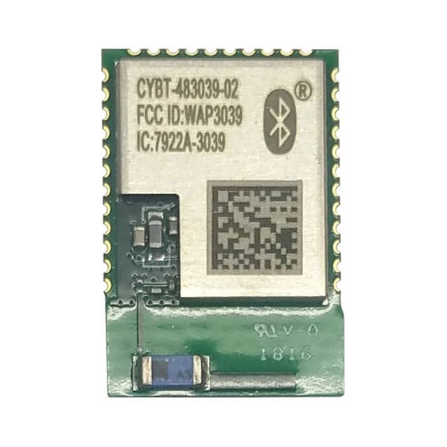 CYBT-483039-02 RF TXRX MOD BLE 5 CHIP SMD