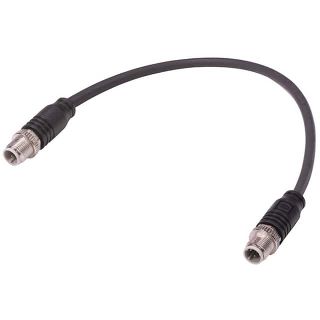 09482222011020 M12 D-CODE OVERMOLDED CABLE ASSE