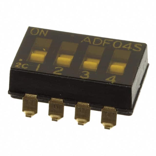 ADF04STTR04 SWITCH SLIDE DIP SPST 25MA 24V