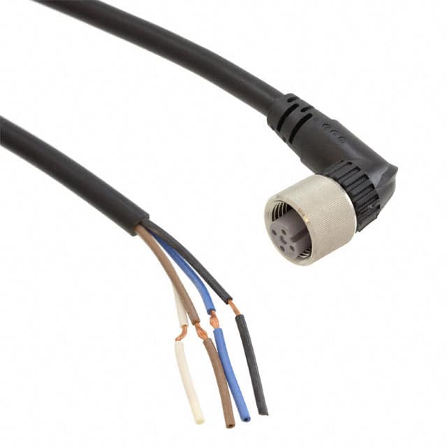 XS2F-E422-G80-E CBL 4POS FMALE TO WIRE 16.4'