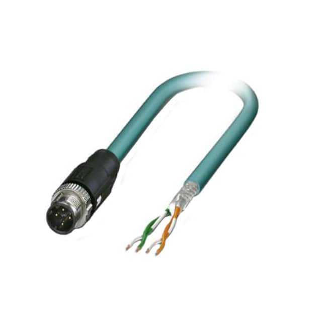 1418068 CBL 4POS MALE TO WIRE 131.2'