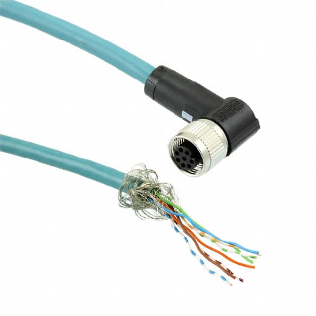 1408755 CBL 8POS FMALE TO WIRE 32.8'