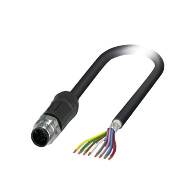 1407280 CBL 8POS MALE TO WIRE 16.4'