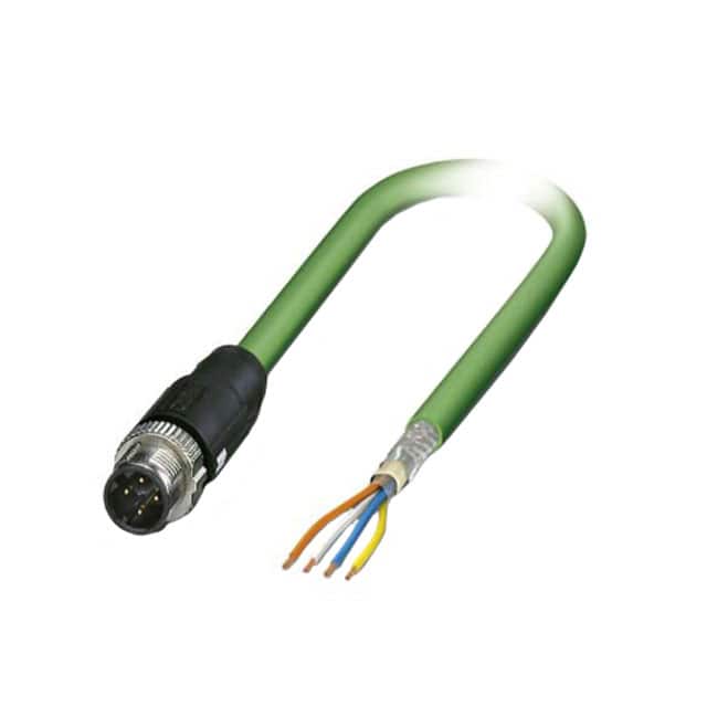 1407498 CBL 4POS MALE TO WIRE 32.8'
