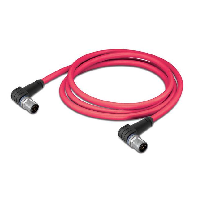 756-1604/060-020 CBL CIRC 4POS MALE TO MALE 6.56'