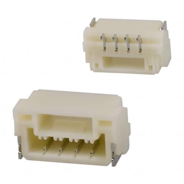 SM04B-GHS-TB(LF)(SN) CONN HEADER SMD R/A 4POS 1.25MM
