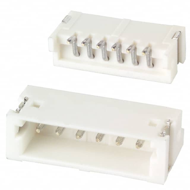 S6B-ZR-SM4A-TF(LF)(SN) CONN HEADER SMD R/A 6POS 1.5MM