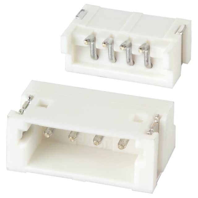 S4B-ZR-SM4A-TF(LF)(SN) CONN HEADER SMD R/A 4POS 1.5MM