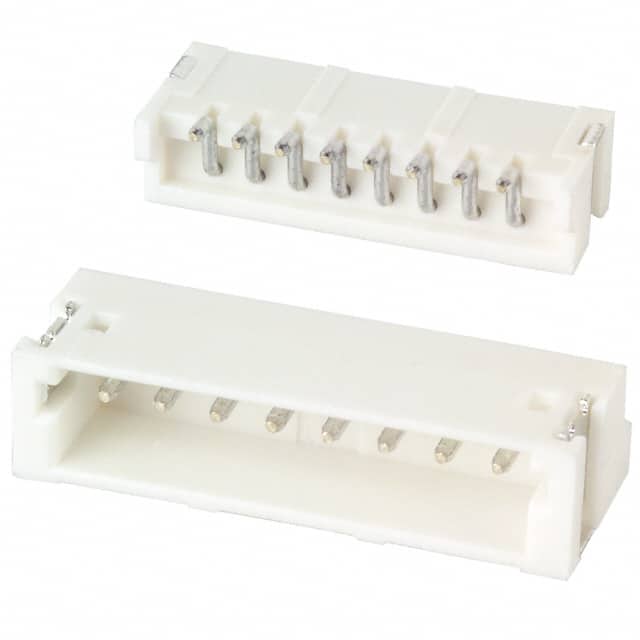 S8B-ZR-SM4A-TF(LF)(SN) CONN HEADER SMD R/A 8POS 1.5MM