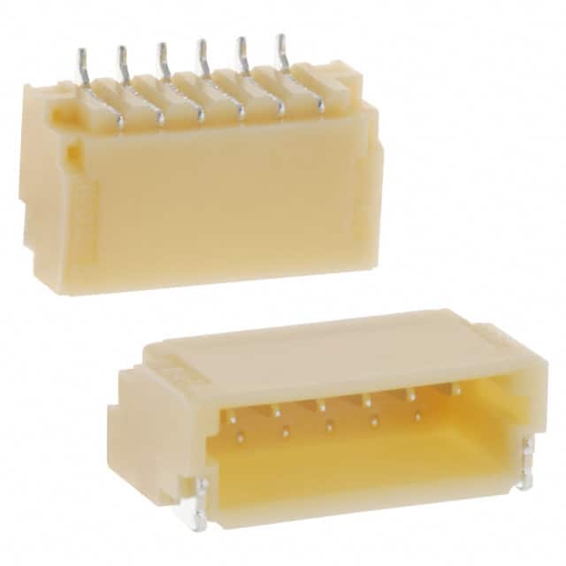 SM06B-SRSS-TB CONN HEADER SMD R/A 6POS 1MM