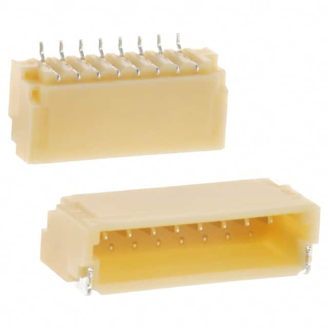 SM08B-SRSS-TB(LF)(SN) CONN HEADER SMD R/A 8POS 1MM
