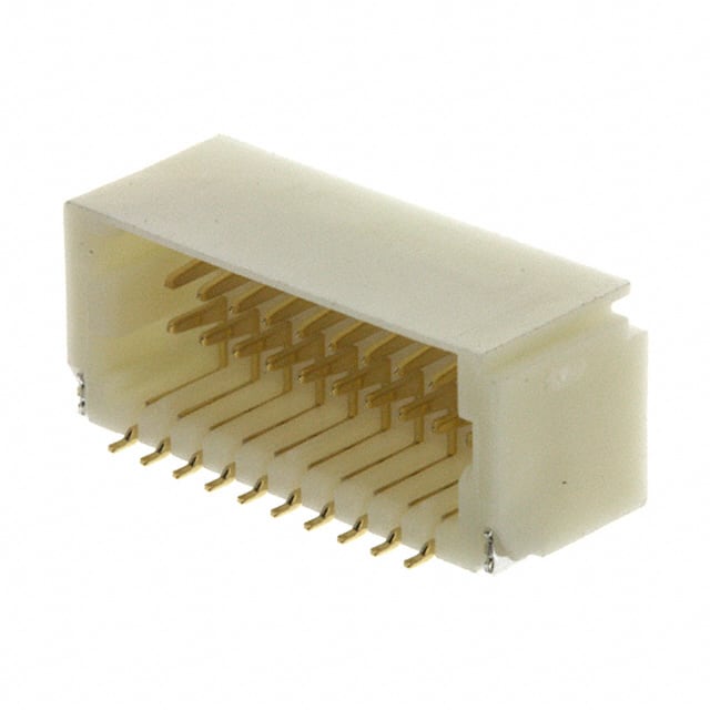 SM20B-SRDS-G-TF(LF)(SN) CONN HEADER SMD R/A 20POS 1MM
