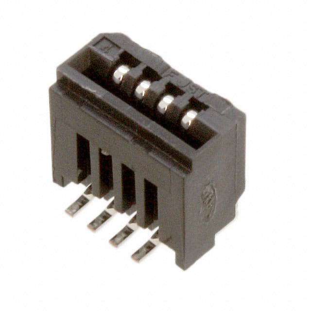 04FMN-BMT-A-TF(LF)(SN) CONN FFC VERT 4POS 1MM SMD