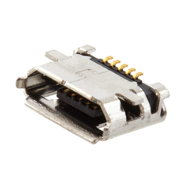 UB-MC5BR3-SD204-4S-1-TB NMP CONN RCP MICRO USB B 5POS SMD RA