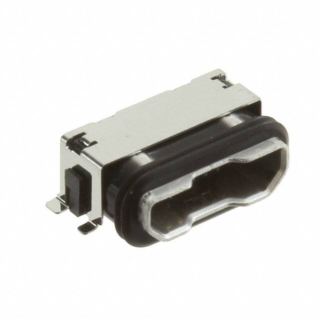UB-MC5BR3-SDWP604-4S-TF CONN RCP MICRO USB B 5POS SMD RA