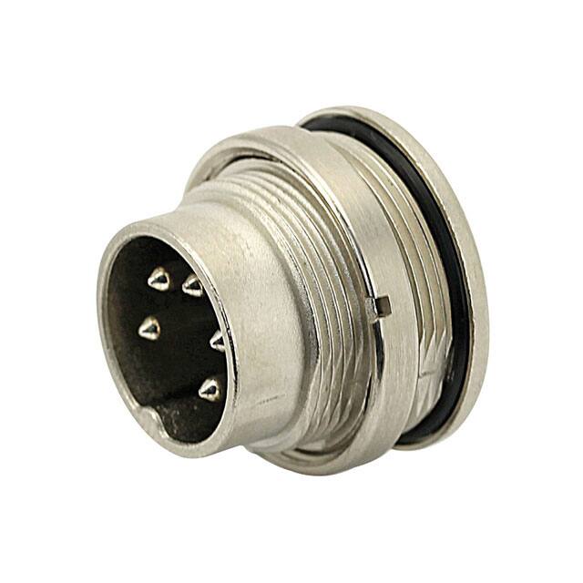 C09131C0052002U Male Pan Conn 5pole IP67; solder