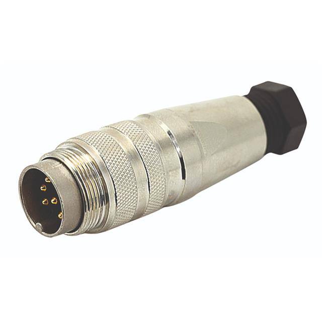 C09111H0060002U Male cab Conn 6pole IP67; crimp;