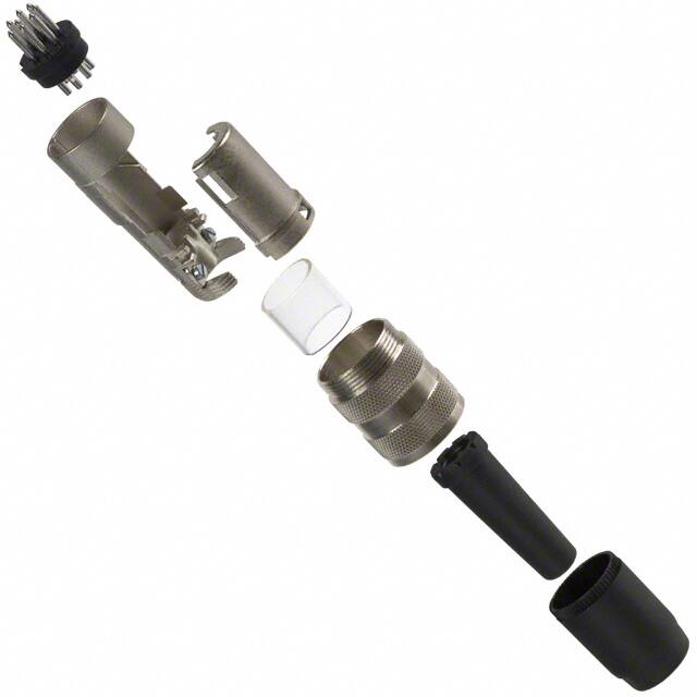 T-3504-001 Circular Connector, 8 Contact(s)