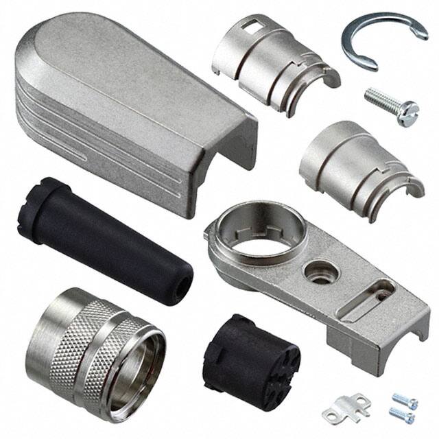 T3401055U Fem cab Conn 6pole IP40; crimp;a