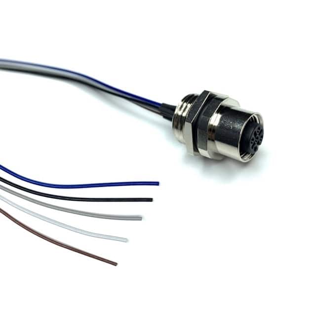 M12A-05PF0-UL24N05 CBL 5POS FMALE TO WIRE 1.64'