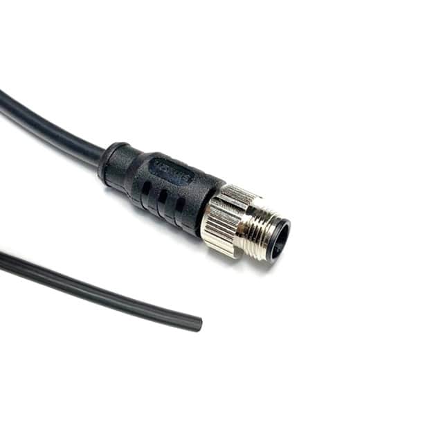 M12A-05CMS00-UL24N30 CBL 5POS MALE TO WIRE 9.84'