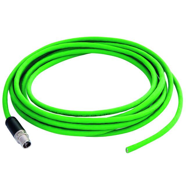 L83500A0001 CBL 8POS MALE TO WIRE 3.28'