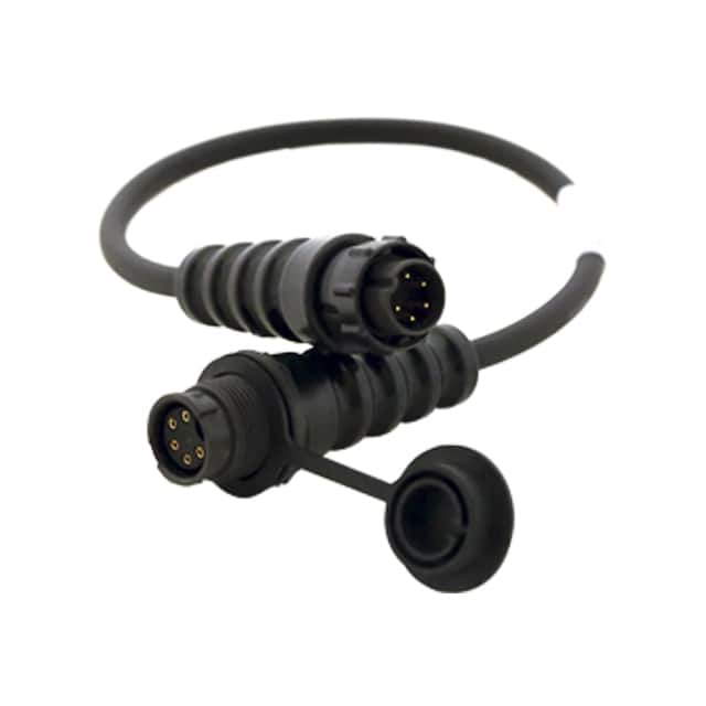 DMAC-ACA1 CBL 5POS FMALE TO MALE 1'
