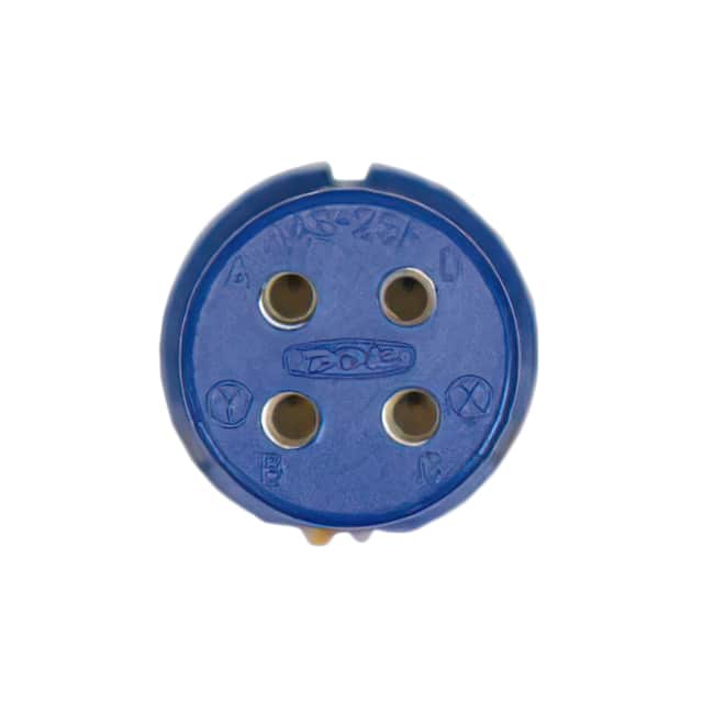 9714S-2S INSERT, SOCKETS, 4 POS, SOLDER C