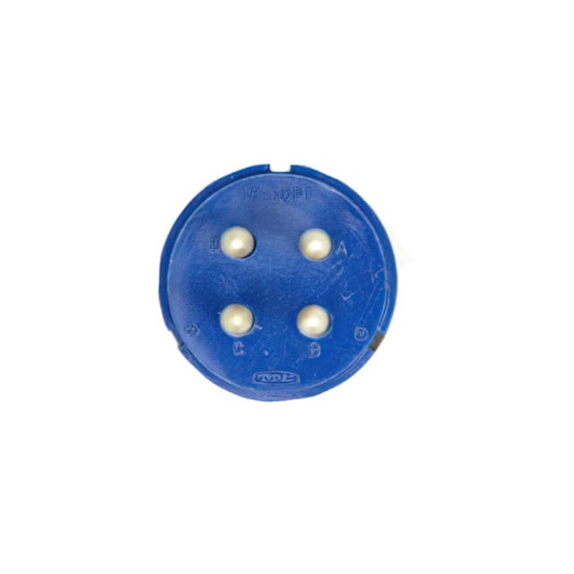 9718-10P INSERT, PINS, 4 POS, SOLDER CUP