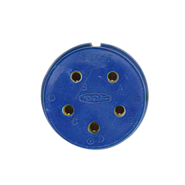 9718-20S INSERT, SOCKETS, 5 POS, SOLDER C