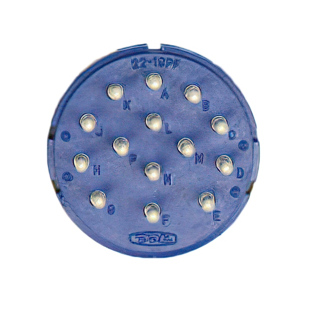 9722-19P INSERT, PINS, 14 POS, SOLDER CUP