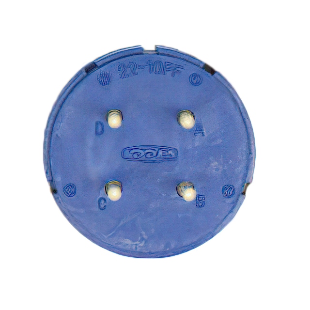 9722-10P INSERT, PINS, 4 POS, SOLDER CUP
