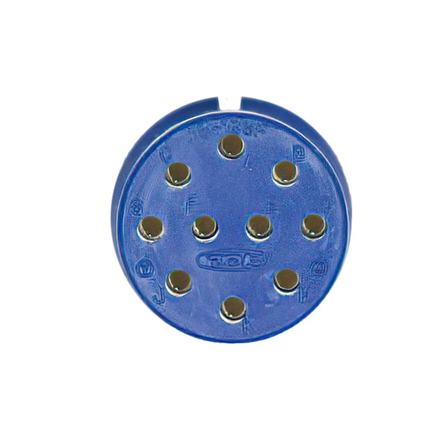 9718-19S INSERT, SOCKETS, 10 POS, SOLDER