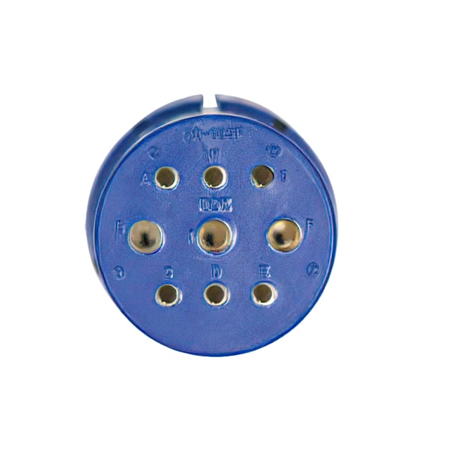 9720-18S INSERT, SOCKETS, 9 POS, SOLDER C