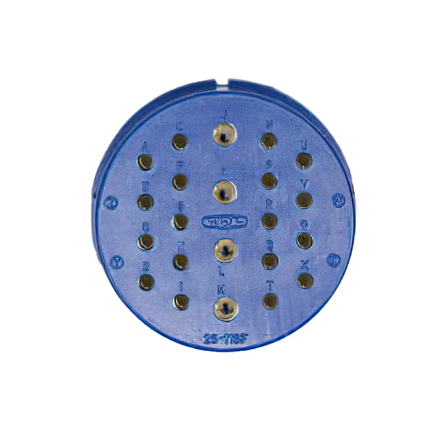 9728-11S INSERT, SOCKETS, 22 POS, SOLDER