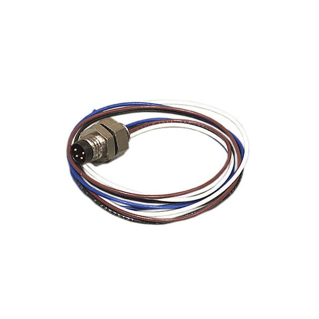 614P.3 CBL 4POS MALE TO WIRE 0.98'