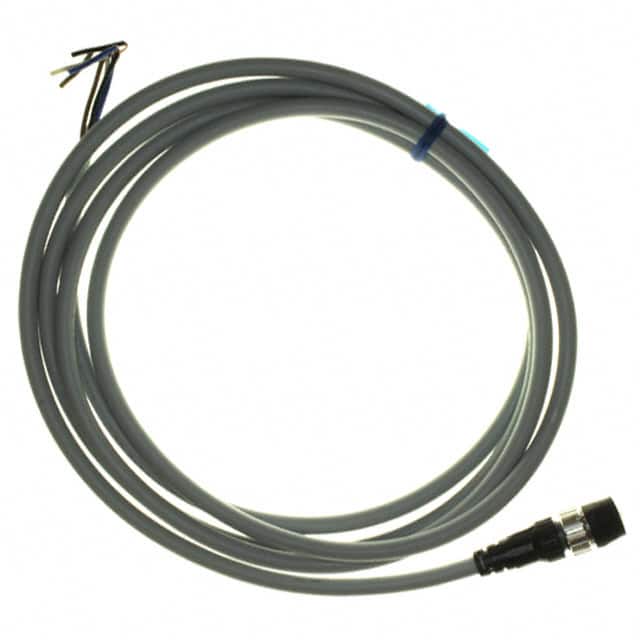 XS5H-D421-D80-A CBL 4POS MALE TO WIRE 6.56'