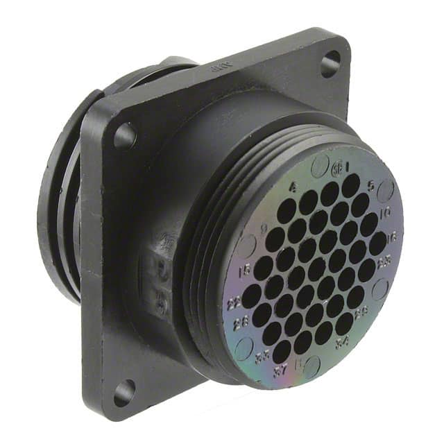 206151-1 CONN RCPT HSNG MALE 37POS PNL MT